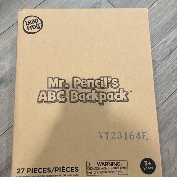 Leap Frog Mr Pencils ABC Backpack - Picture 2 of 3